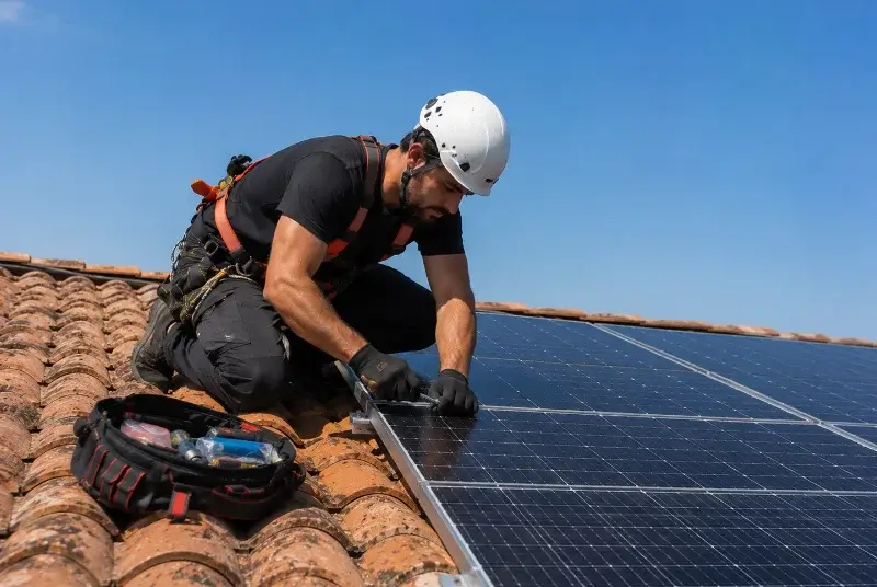 Maintenance et monitoring de panneaux solaires à Marguerittes
