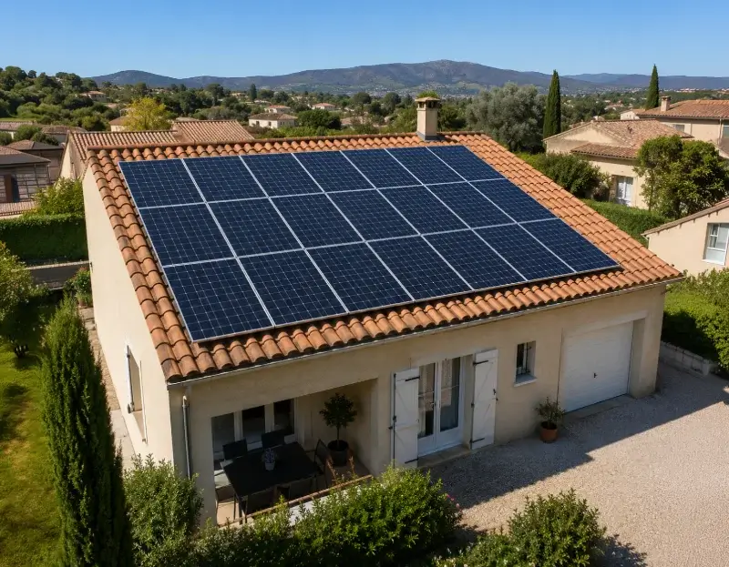 Prime à l'autoconsommation panneaux solaires Marguerittes — aide financière de l'État